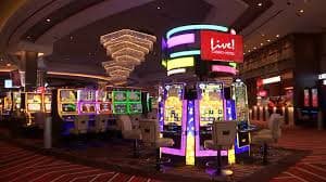 koso4d live dealer table interface on mobile showing blackjack and roulette games